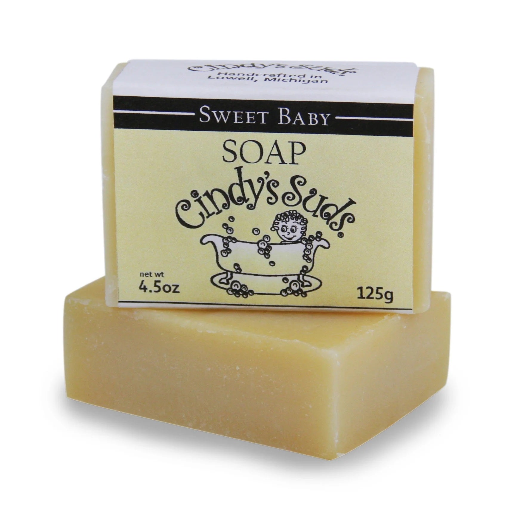 Cindy's Suds Bar Soap - Sweet Baby
